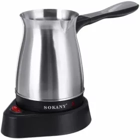   SOKANY SK-214 Elektromos Török Kávéfőző 800W – 500 ml Rozsdamentes Cezve