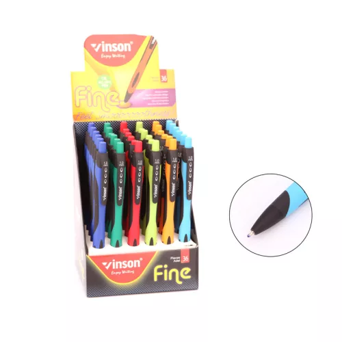 Vinson Fine golyóstoll 1.0mm Kiváló minőségű nikkel-ezüst Svájci hegy
