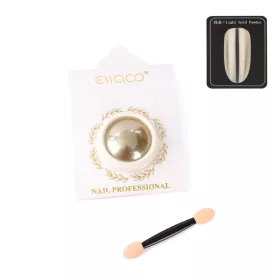 Nail Art krómpor - Világos arany