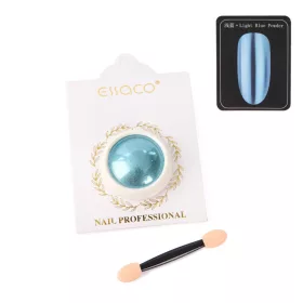Nail Art krómpor - Világoskék
