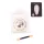 Nail Art csillámpor ezüst - 09#