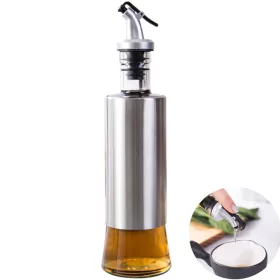 Olaj és ecettartó dugóval 300 ml, 3 részes