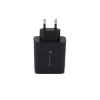 4 USB portos Quick charge töltő fekete