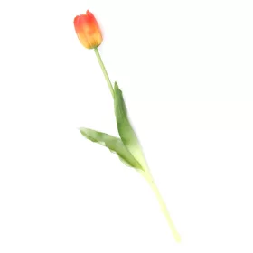 Gumi Tulipán szálas 40 cm - Narancssárga