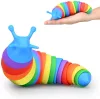 3D Vicces Rugalmas Csiga játék - Kék