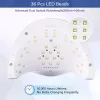 SUN X5 Plus UV/LED Műkörmös lámpa 36 LED-es 80 W - Fehér