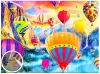 5D Gyémántfestés 50 x 65 cm - Hőlégballonk