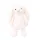 Tapsi füles plüss nyuszi - 38 cm, beige