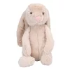 Puha plüss nyuszi hosszú fülekkel – világos barna, 38 cm