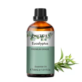   PHATOIL Eukaliptusz illóolaj 30 ml – 100% tisztaságú, prémium minőségű aromaterápiás olaj