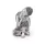 Bal térdén fekvő Buddha szobra - műgyanta, 24 cm magas