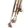 Szélcsengő bronz pillangós 70 cm