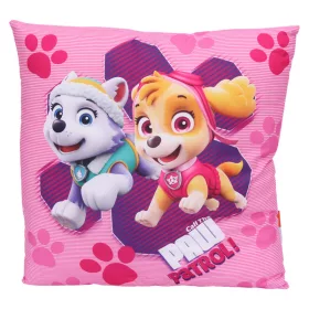  Paw Patrol díszpárna gyerekeknek – rózsaszín, Skye és Everest mintával