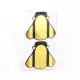 Műköröm sablon 24db - Lepke - arany