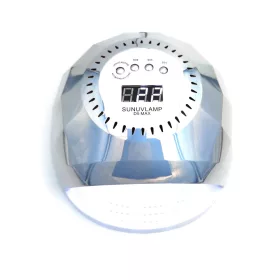 D5 Max UV / LED műkörmös lámpa 120 W - Ezüst