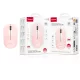 X-Start Vezeték Nélküli Egér 2.4GHz – Halk Kattintású USB Wireless Mouse Laptophoz és PC-hez, Rózsaszín