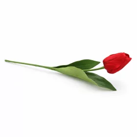   62 cm-es Piros Selyem Tulipán – Élethű Művirág Dekoráció Otthonra és Ajándékba