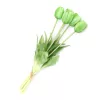 Gumi Tulipán csokor 5 szálas 40 cm - Zöld