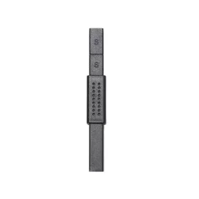 Műkörmös mágnes - dekoráláshoz, zárt, fekete 83 mm