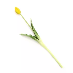 Gumi Tulipán szálas 39 cm - Sárga