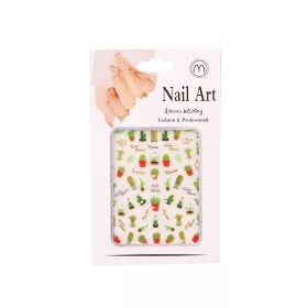 Nail-Art köröm matrica - színes