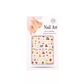 Nail-Art köröm matrica - színes