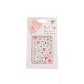Nail-Art köröm matrica - színes