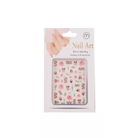 Nail-Art köröm matrica - színes