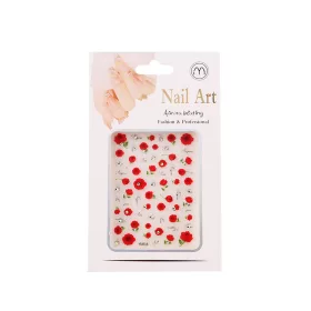 Nail-Art köröm matrica - színes