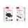 X-start 5 az 1-ben autós elosztó adapter – 3 szivargyújtó aljzat + 2 USB port, 120W, fekete / fehér (Model A63)