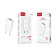 X-start hálózati USB töltő 2.0A – egyportos gyors töltő, fehér (Model CDQ070)