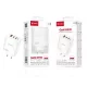 X-start GaN 65W PD+QC gyorstöltő adapter – háromportos, fehér