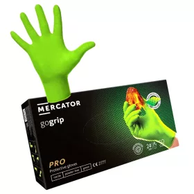 Green eldobható nitril tetováló kesztyű 50db-os