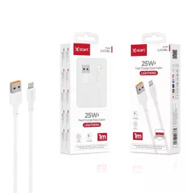   X-start Lightning adatkábel 1 m – 25W szupergyors töltés iPhone készülékekhez