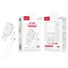 X-start 27.5W Gyors Töltőfej USB-A → Lightning kábellel – PD + QC gyorstöltés, iPhone kompatibilis (CDQ081L)