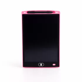   10 colos LCD rajztábla rózsaszín színben – nagy méretű digitális írótábla gyerekeknek és felnőtteknek