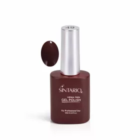   SINTARIO HEMA Free gél lakk 49 – professzionális UV/LED körömlakk, 10 ml
