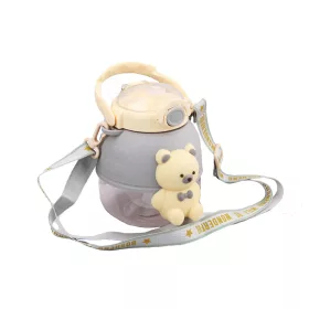 Maci figurás kis kulacs, tartópántos - 3 - 900 ml
