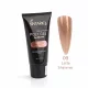 SINTARIO Poly Gel 09 Latte Shimmer – meleg latte árnyalatú, finoman csillogó építő polygél UV/LED lámpához, professzionális körömépítéshez