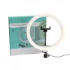 Selfie LED lámpa, fényerő szabályzóval, 3 színhőmérséklet 30 cm