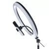 Selfie LED lámpa, fényerő szabályzóval, 3 színhőmérséklet 30 cm