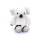 Plüss koala maci fehér, 31 cm 