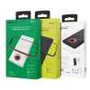 BOROFONE BT16 Power bank vezeték nélküli töltéssel 5W 10000mAh, vezeték nélküli + 2db 2A USB kimenettel,  LED kijelző - Fekete