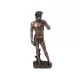 Michelangelo Dávid szobra, fém - 19 cm