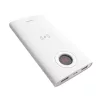 BOROFONE BT16 Power bank vezeték nélküli töltéssel 5W 10000mAh, vezeték nélküli + 2db 2A USB kimenettel,  LED kijelző - Fekete