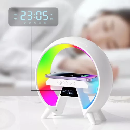 RGB LED Vezetéknélküli töltő hangszóró - HM-G6