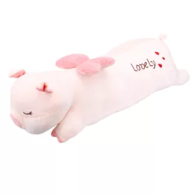 Hosszú malac plüss – 60 cm, puha ölelhető plüssfigura