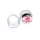 Meteor műköröm építő porcelánpor 28g - clear