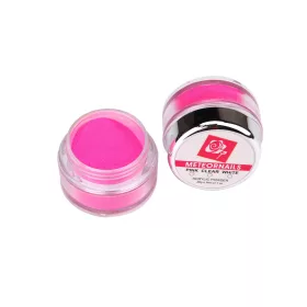 Meteor műköröm építő porcelánpor 28g - pink