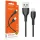 BOROFONE BX51 USB Lightning töltő és adatkábel 1m 2.4A - Fekete